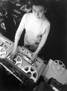 Delia at the Workshop in 1965.