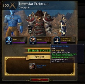Followereja kannattaa levuttaa ja kun item levelit followereilla nousee, ne alkavat tuoda kotiin yhä parempaa gearia!