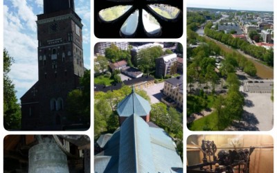 Joulukalenterin luukku 12: Turun tuomiokirkon tornissa