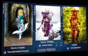 Cosplay screen