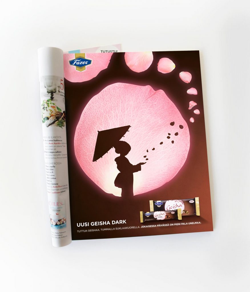 Geisha Dark. Kuvittaja Mikko Juhola. Valokuva: Kukka-Maria Kiuru, 2012.