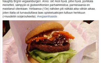 Jäätelöfiilistelyä ja haisujuustonkaipuuta, eli tunnelmia Vegaanihaasteesta