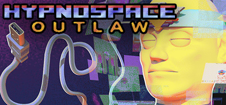 Kuvassa on teksti hypnospace outlaw ja pelin logo.