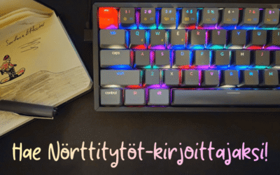 Kirjoittajaksi ja sisällöntuottajaksi Nörttityttöihin? – Tule mukaan blogin toimintaan!