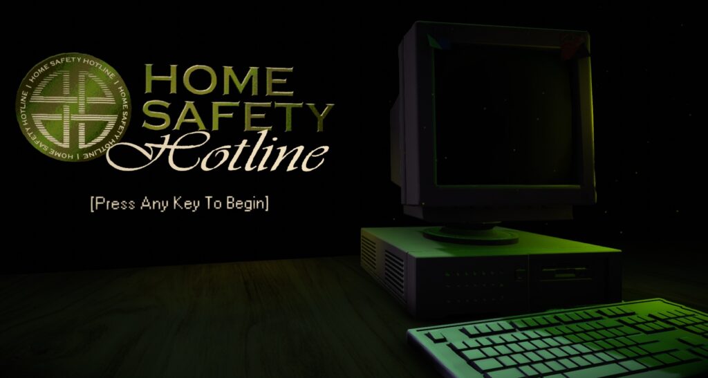 Home Safety Hotline -pelin aloituskuva.