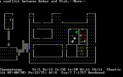 Nörttityttöjen nostalgiapelit, osa 1: Nethack